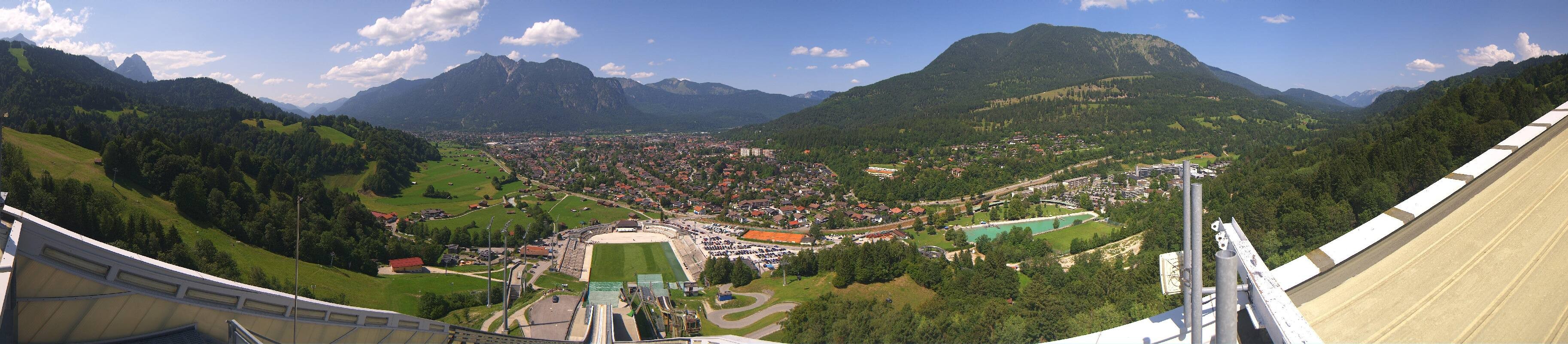 Archiv Foto Webcam Garmisch-Partenkirchen - Olympiaschanze