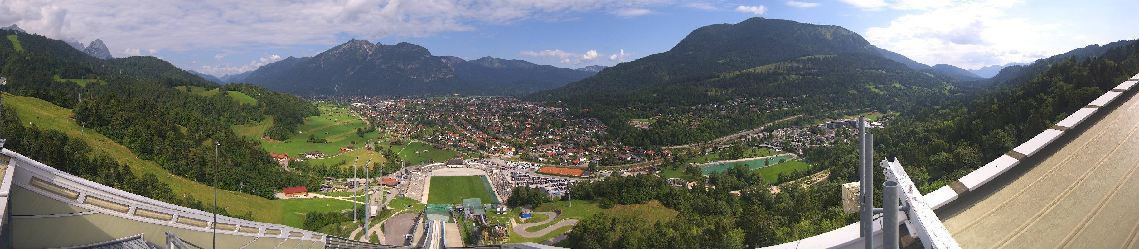 Archiv Foto Webcam Garmisch-Partenkirchen - Olympiaschanze