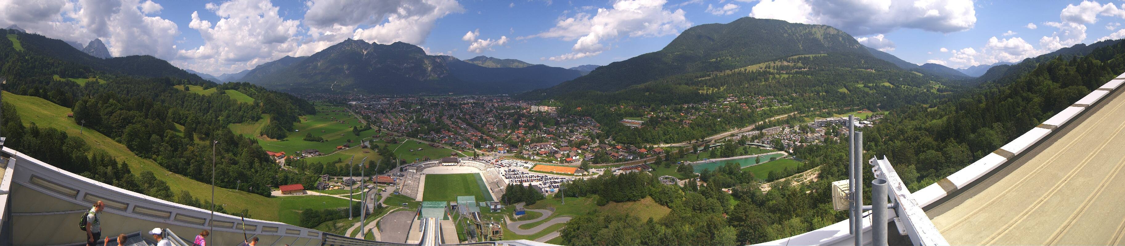 Archiv Foto Webcam Garmisch-Partenkirchen - Olympiaschanze