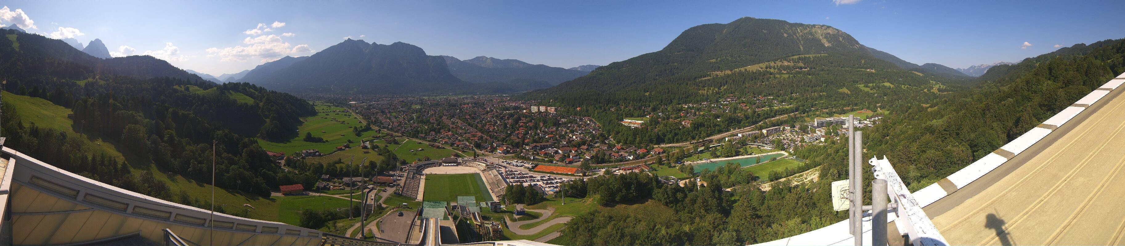 Archiv Foto Webcam Garmisch-Partenkirchen - Olympiaschanze