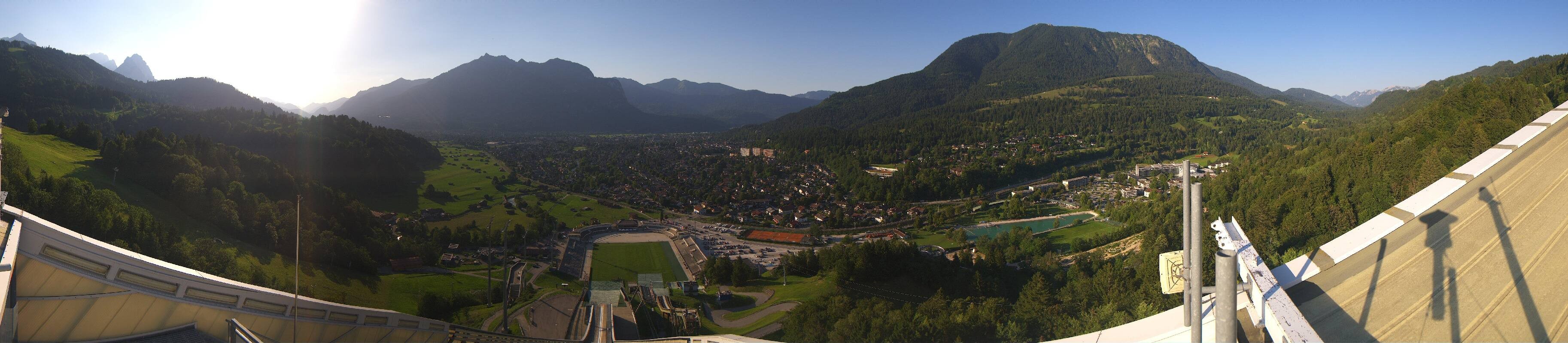 Archiv Foto Webcam Garmisch-Partenkirchen - Olympiaschanze