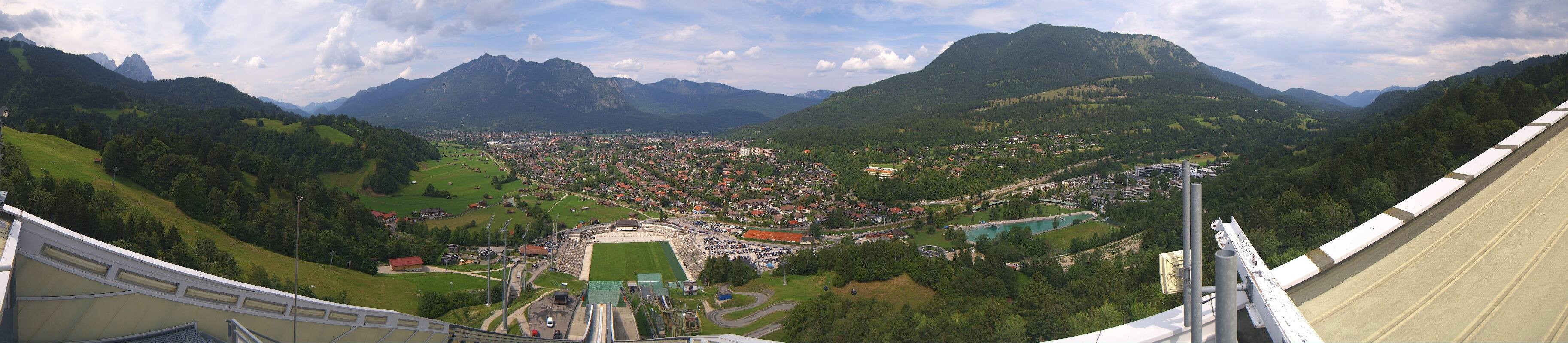 Archiv Foto Webcam Garmisch-Partenkirchen - Olympiaschanze