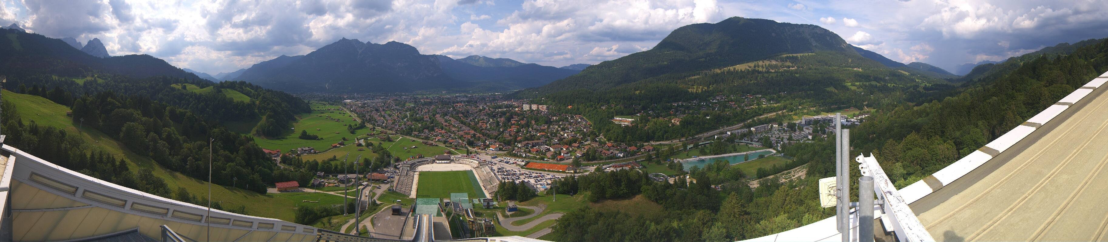 Archiv Foto Webcam Garmisch-Partenkirchen - Olympiaschanze
