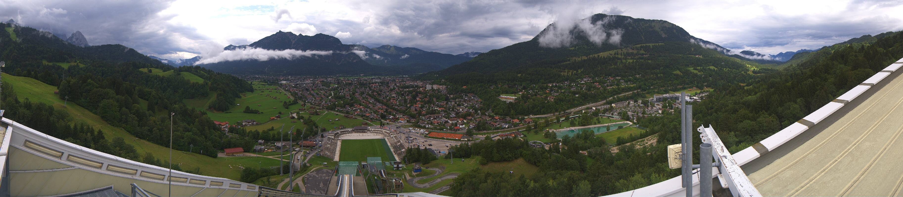 Archiv Foto Webcam Garmisch-Partenkirchen - Olympiaschanze