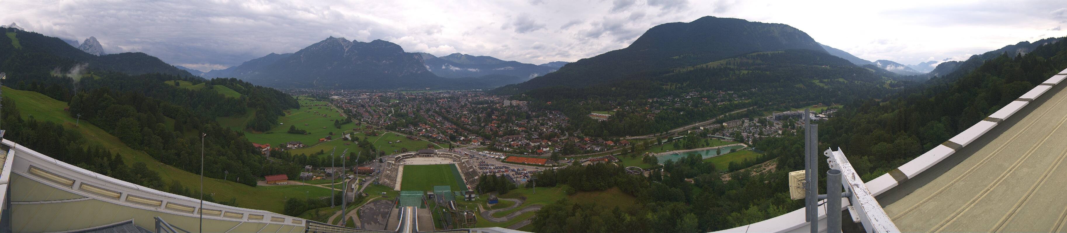 Archiv Foto Webcam Garmisch-Partenkirchen - Olympiaschanze