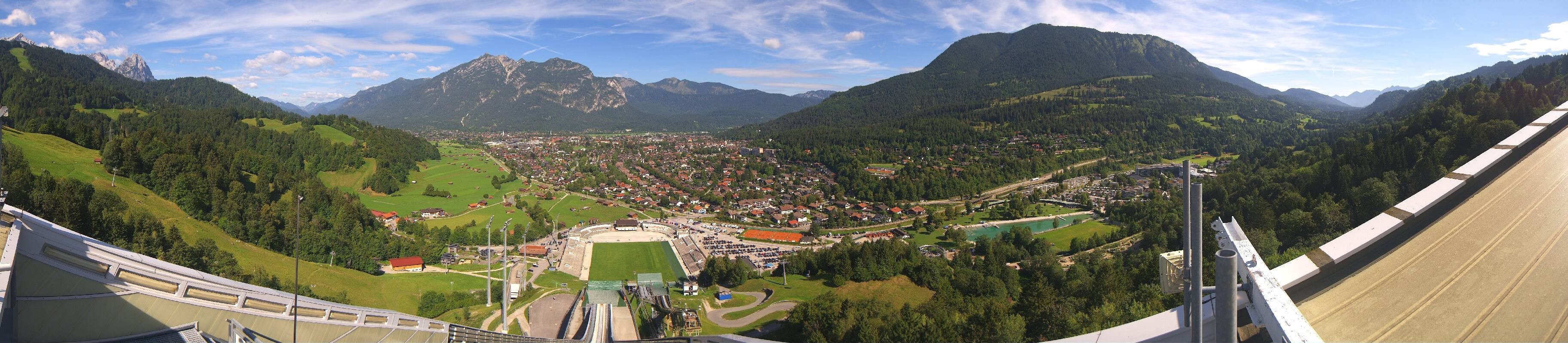 Archiv Foto Webcam Garmisch-Partenkirchen - Olympiaschanze