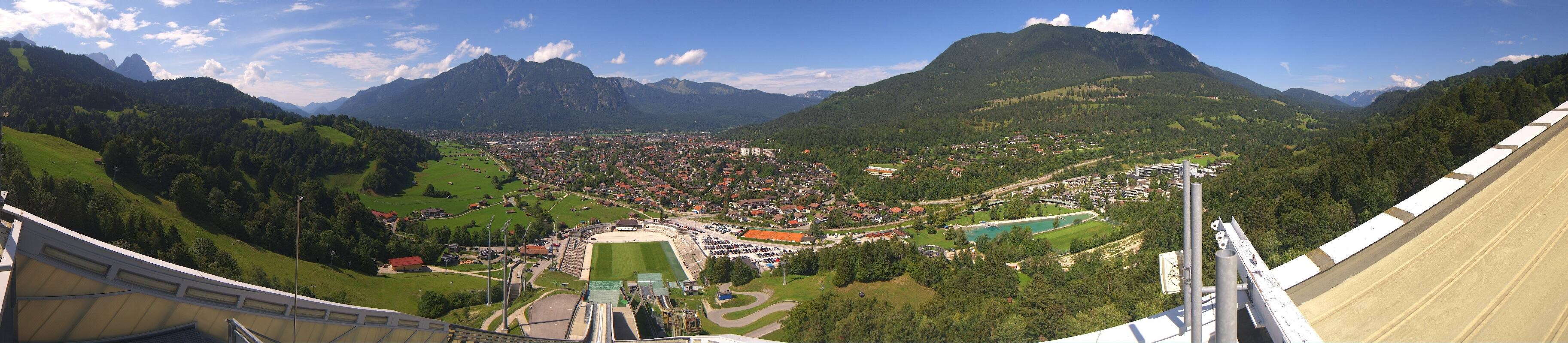 Archiv Foto Webcam Garmisch-Partenkirchen - Olympiaschanze