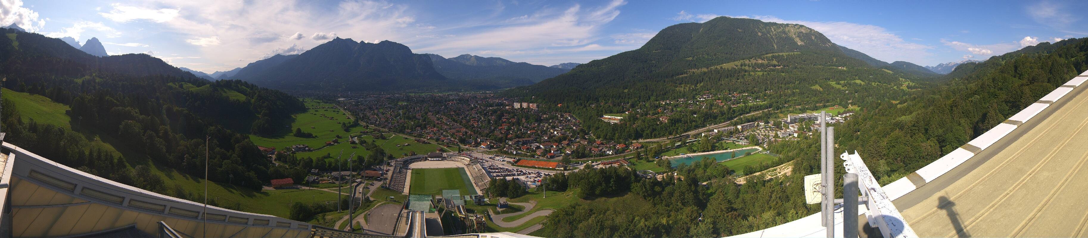 Archiv Foto Webcam Garmisch-Partenkirchen - Olympiaschanze