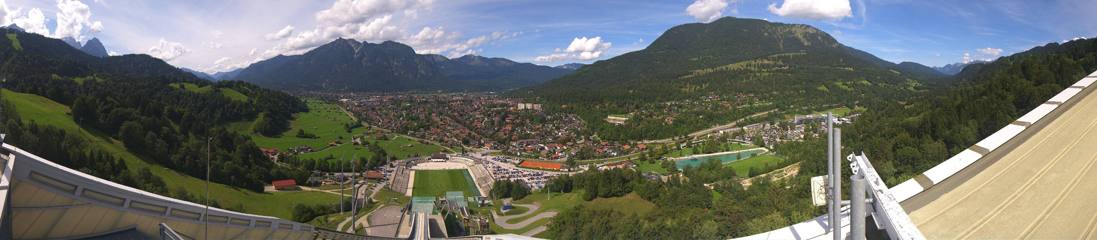 Archiv Foto Webcam Garmisch-Partenkirchen - Olympiaschanze