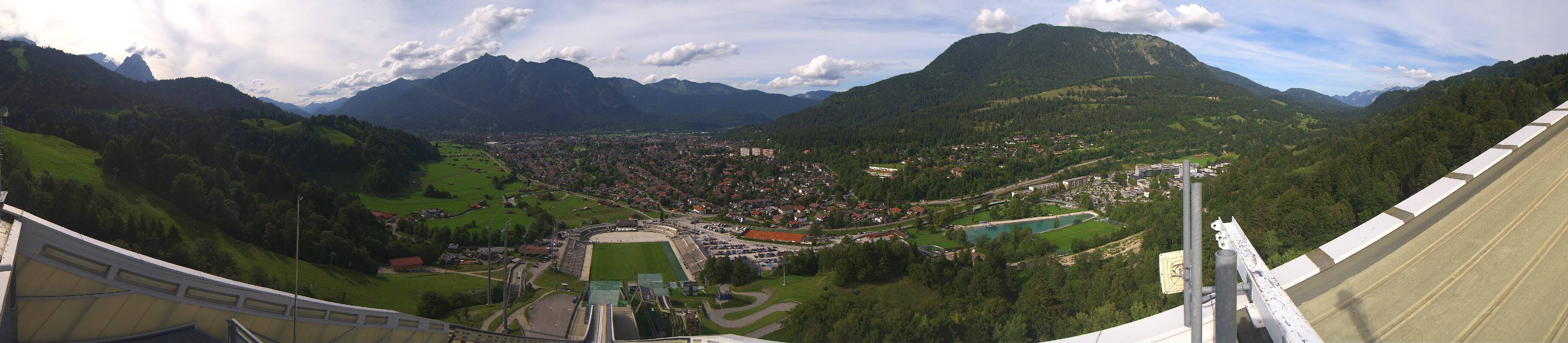 Archiv Foto Webcam Garmisch-Partenkirchen - Olympiaschanze