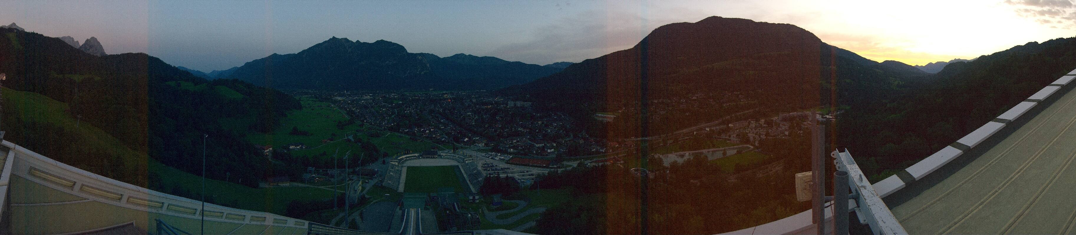 Archived image Webcam Garmisch-Partenkirchen Olympia Hill