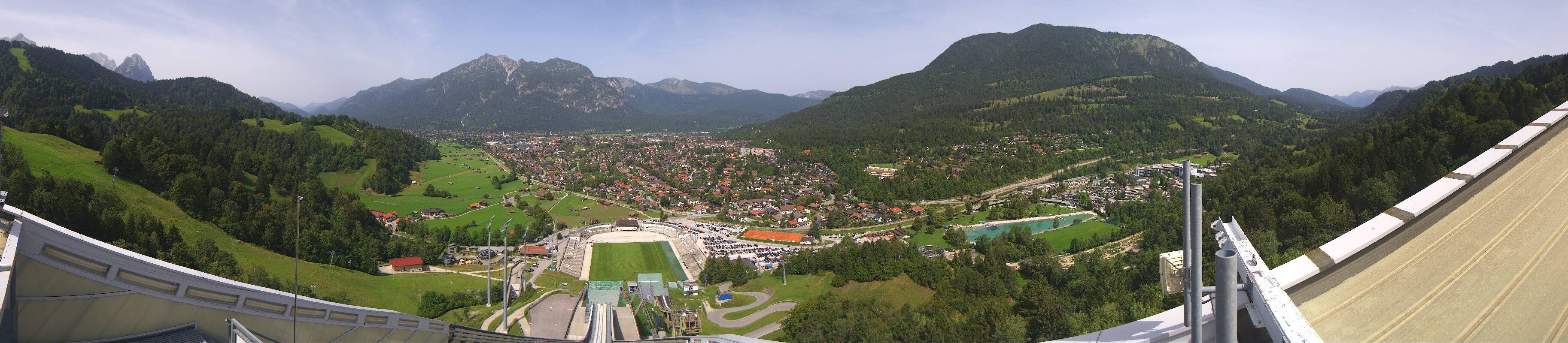 Archiv Foto Webcam Garmisch-Partenkirchen - Olympiaschanze