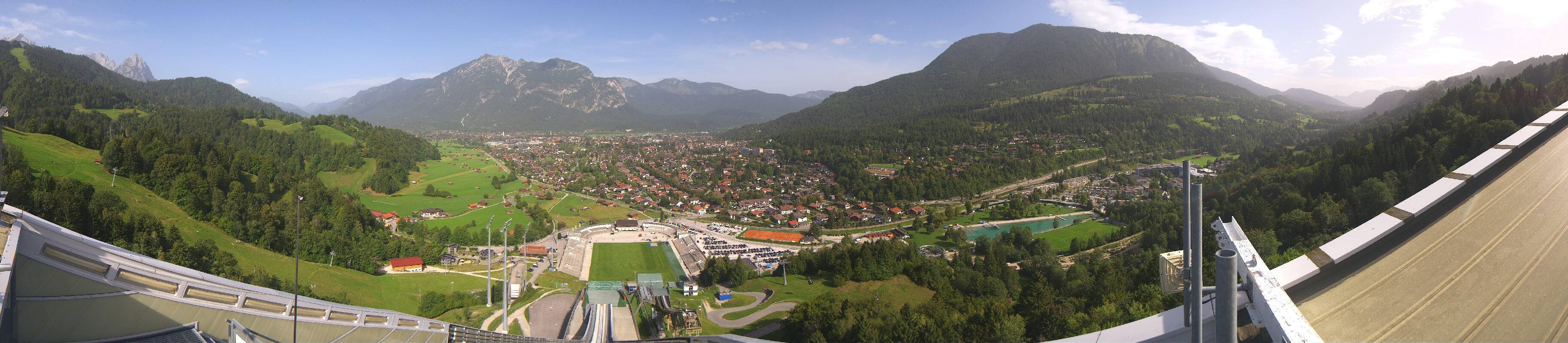 Archiv Foto Webcam Garmisch-Partenkirchen - Olympiaschanze