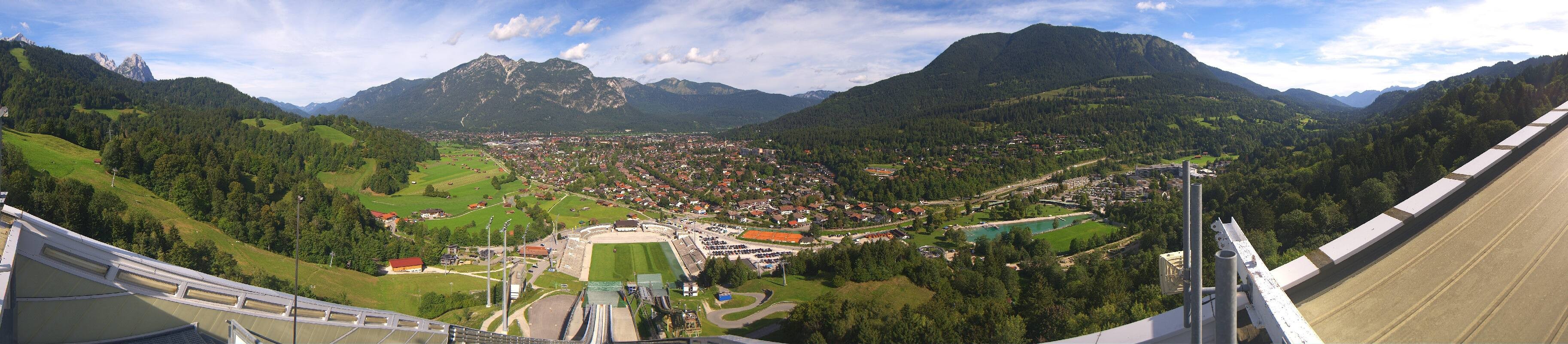 Archiv Foto Webcam Garmisch-Partenkirchen - Olympiaschanze