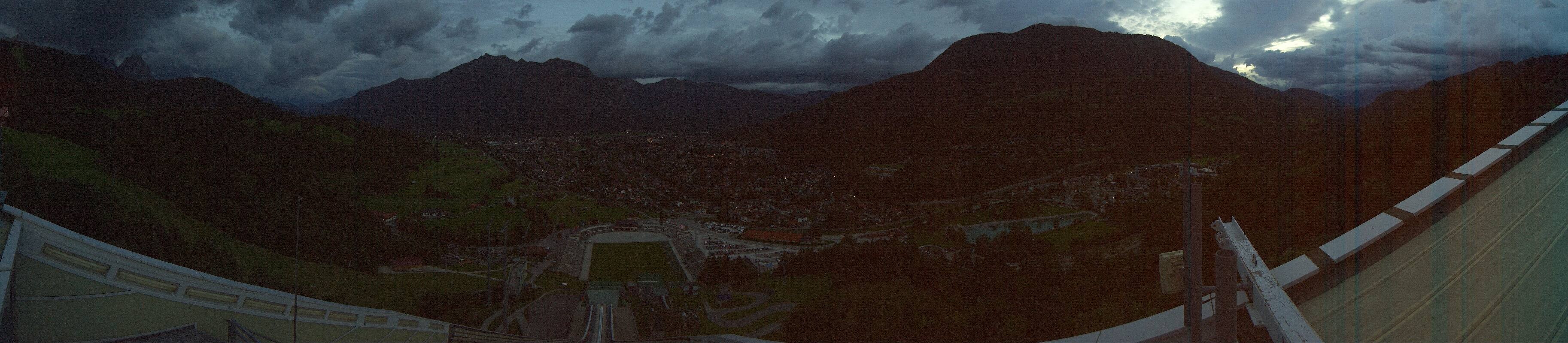 Archived image Webcam Garmisch-Partenkirchen Olympia Hill