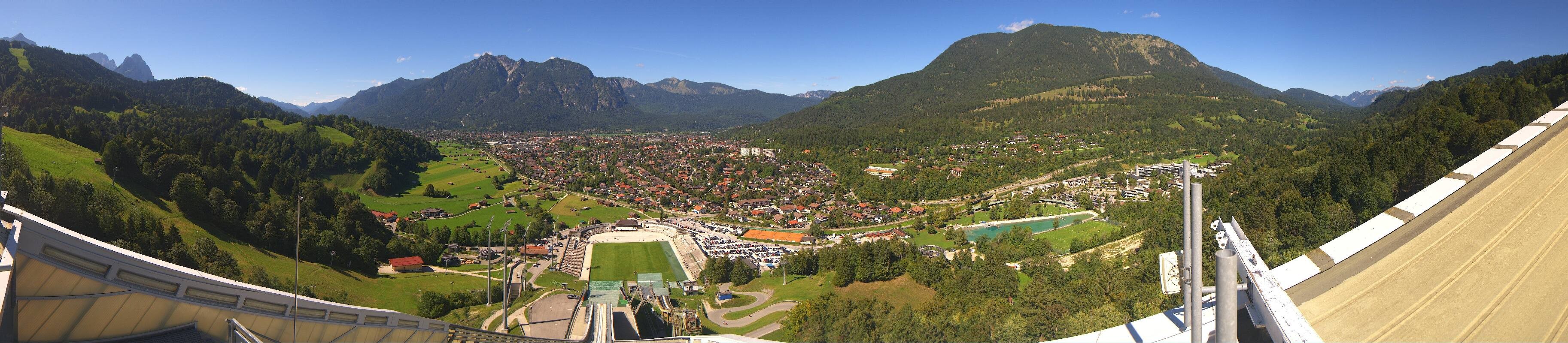 Archiv Foto Webcam Garmisch-Partenkirchen - Olympiaschanze