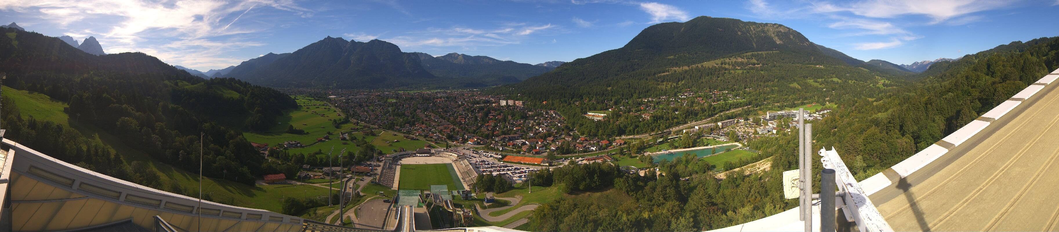 Archiv Foto Webcam Garmisch-Partenkirchen - Olympiaschanze