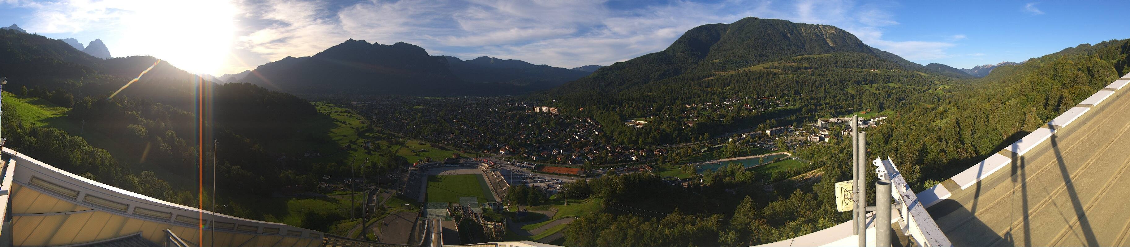 Archiv Foto Webcam Garmisch-Partenkirchen - Olympiaschanze