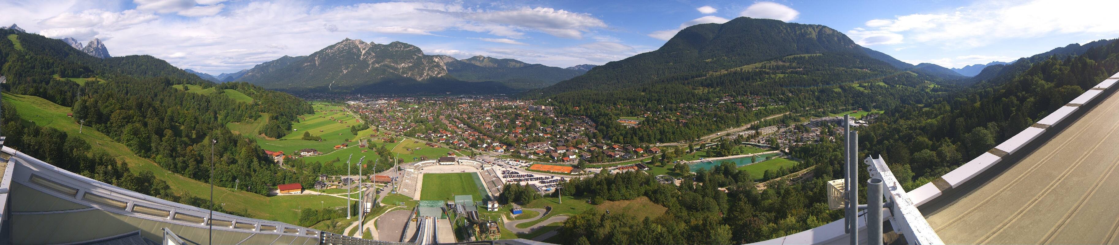 Archiv Foto Webcam Garmisch-Partenkirchen - Olympiaschanze