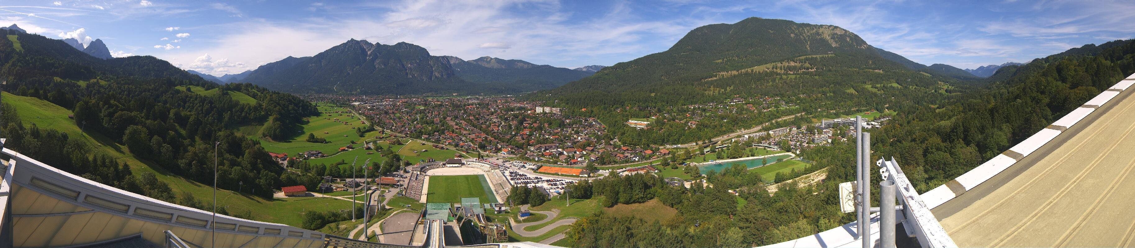 Archiv Foto Webcam Garmisch-Partenkirchen - Olympiaschanze