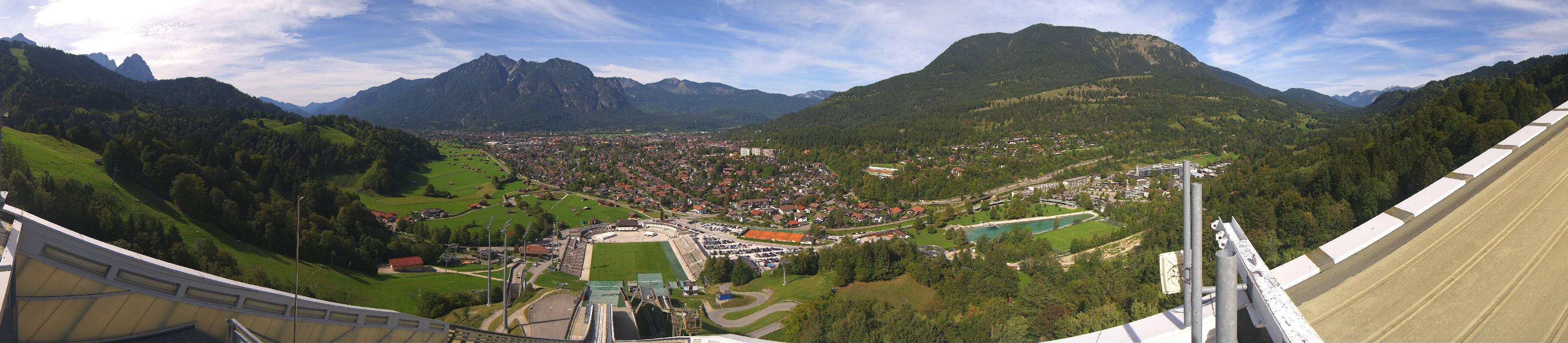 Archiv Foto Webcam Garmisch-Partenkirchen - Olympiaschanze