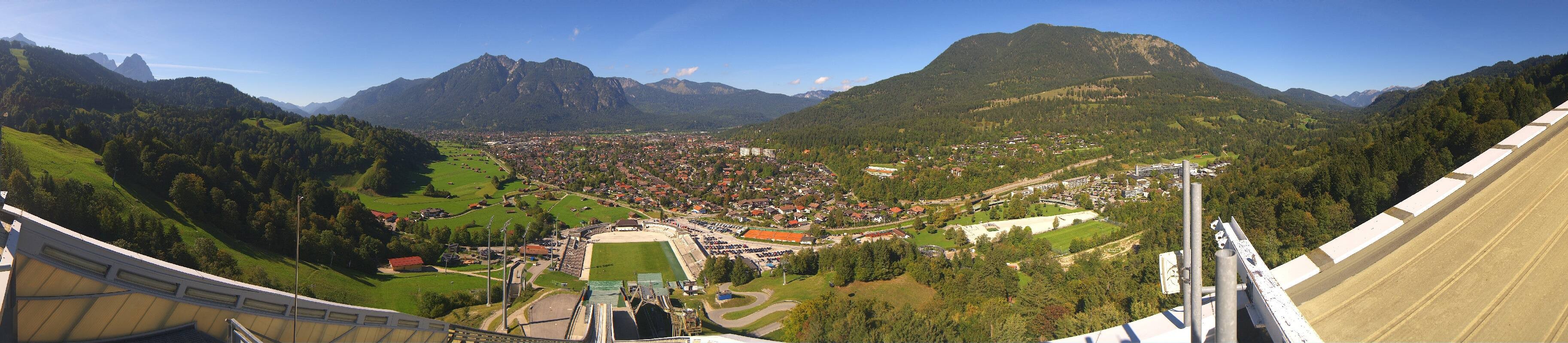 Archiv Foto Webcam Garmisch-Partenkirchen - Olympiaschanze