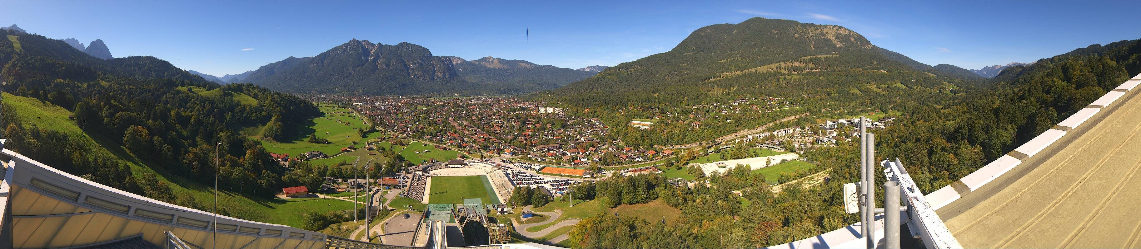 Archiv Foto Webcam Garmisch-Partenkirchen - Olympiaschanze