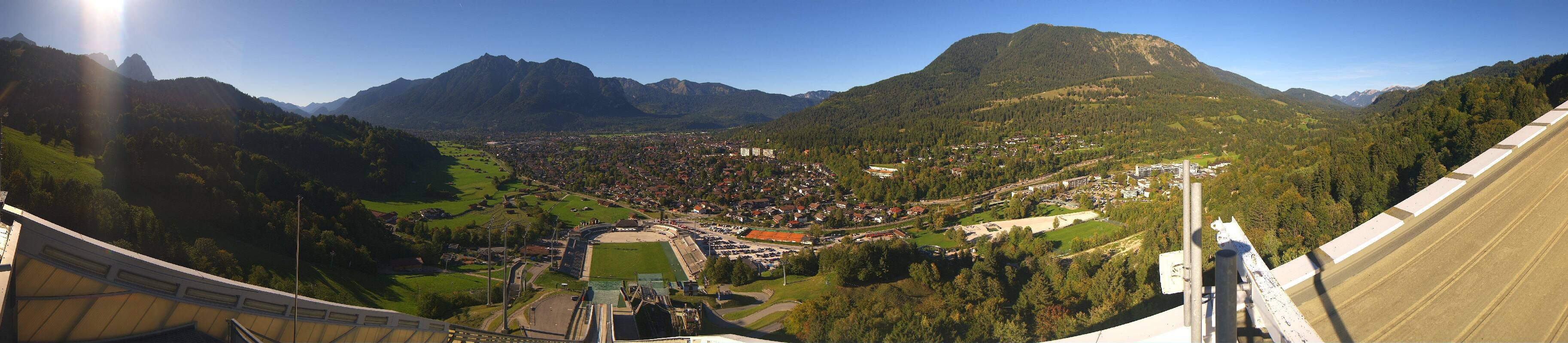 Archiv Foto Webcam Garmisch-Partenkirchen - Olympiaschanze