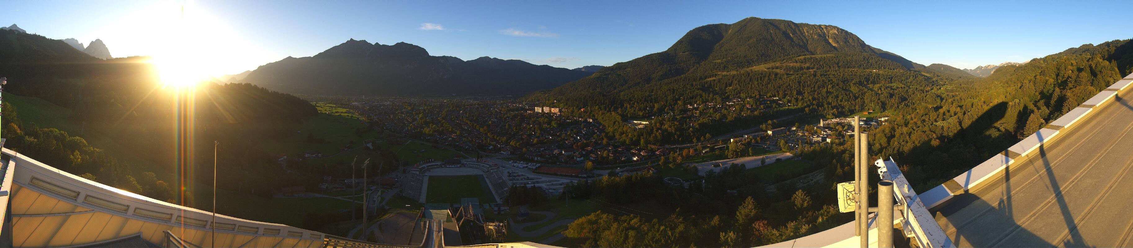 Archiv Foto Webcam Garmisch-Partenkirchen - Olympiaschanze