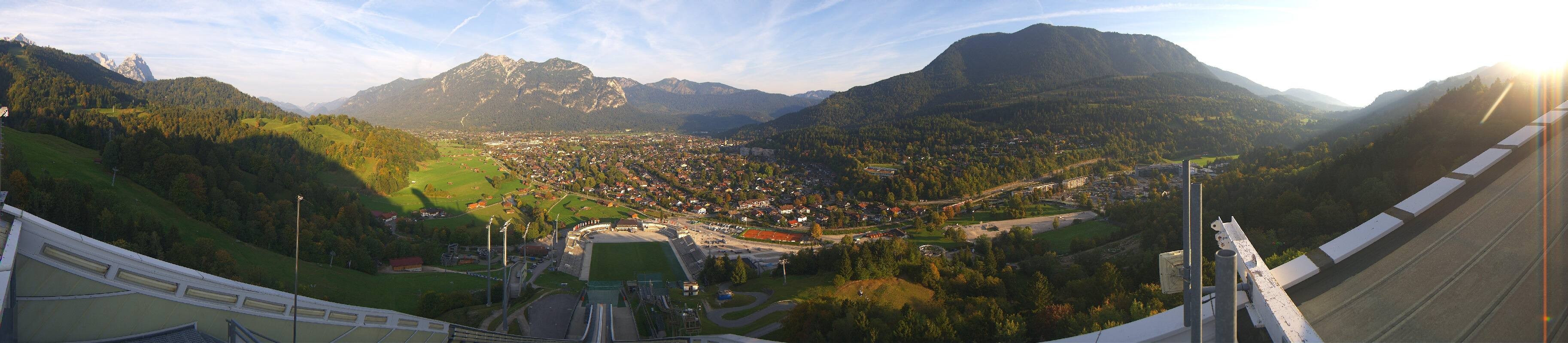 Archiv Foto Webcam Garmisch-Partenkirchen - Olympiaschanze