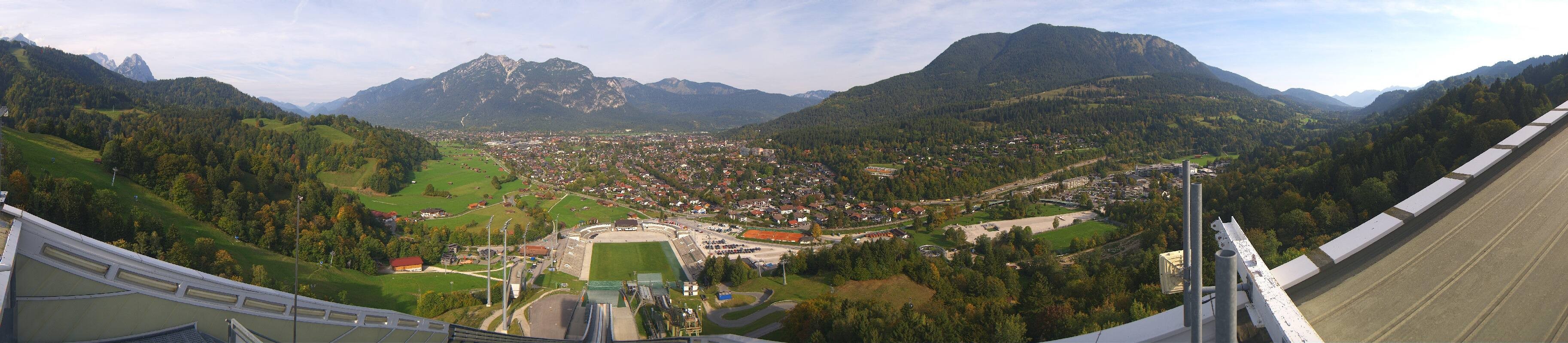 Archiv Foto Webcam Garmisch-Partenkirchen - Olympiaschanze