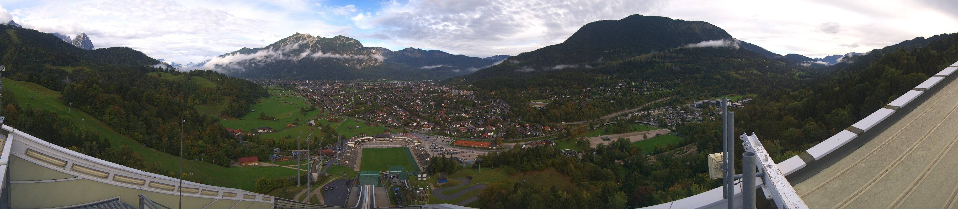Archiv Foto Webcam Garmisch-Partenkirchen - Olympiaschanze