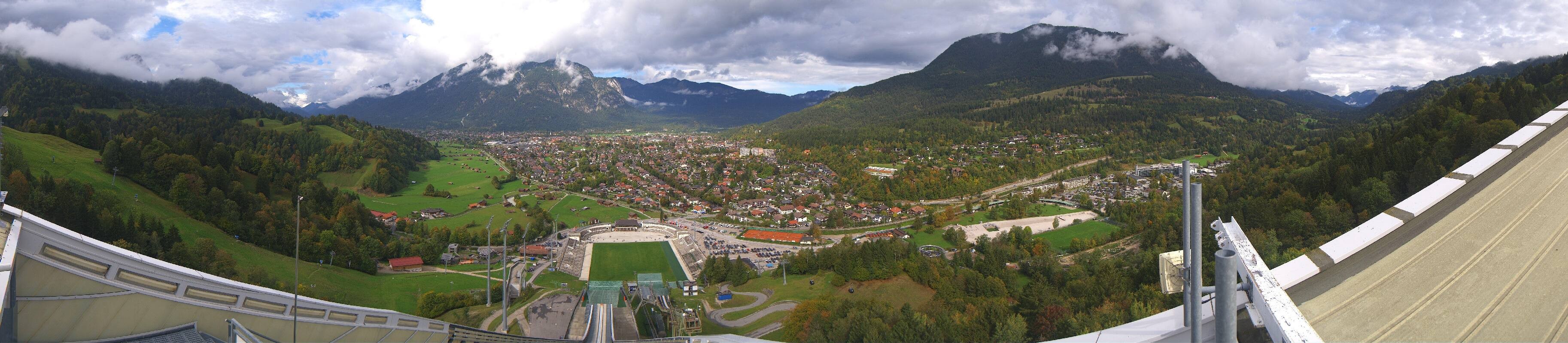Archiv Foto Webcam Garmisch-Partenkirchen - Olympiaschanze
