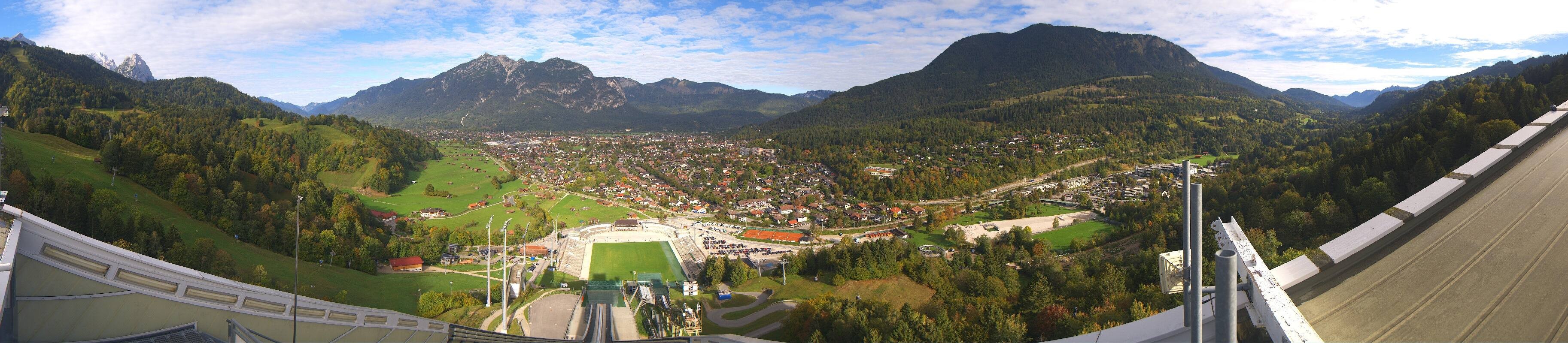 Archiv Foto Webcam Garmisch-Partenkirchen - Olympiaschanze