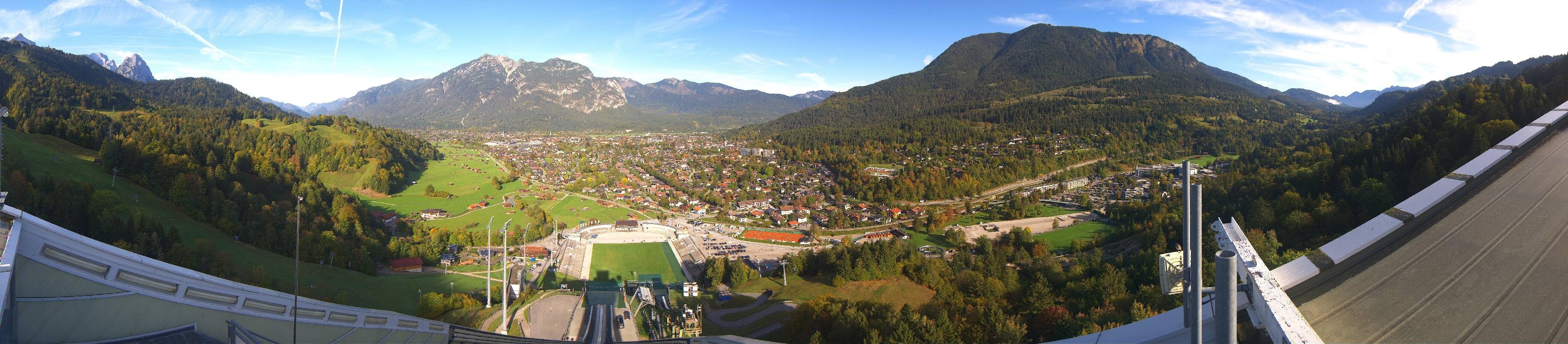 Archiv Foto Webcam Garmisch-Partenkirchen - Olympiaschanze
