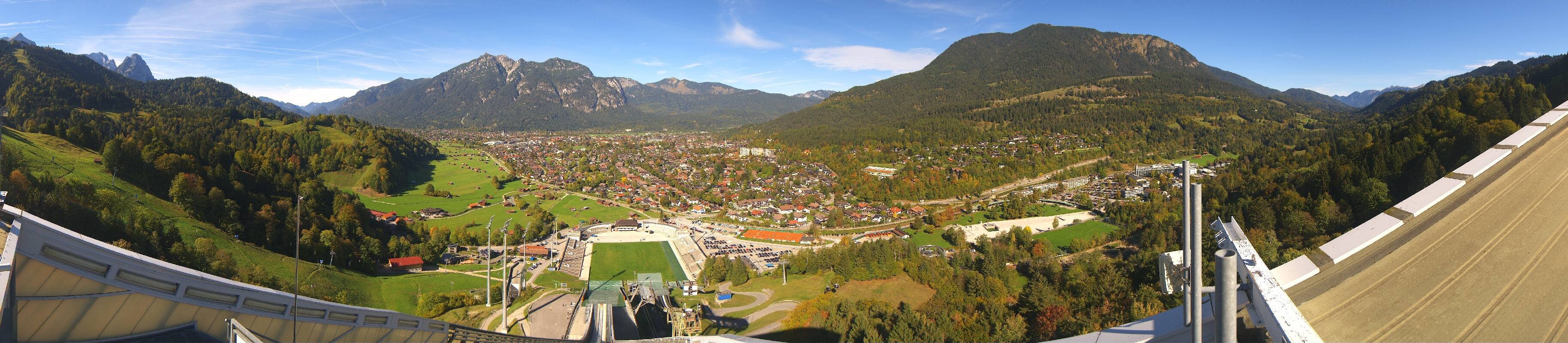 Archiv Foto Webcam Garmisch-Partenkirchen - Olympiaschanze