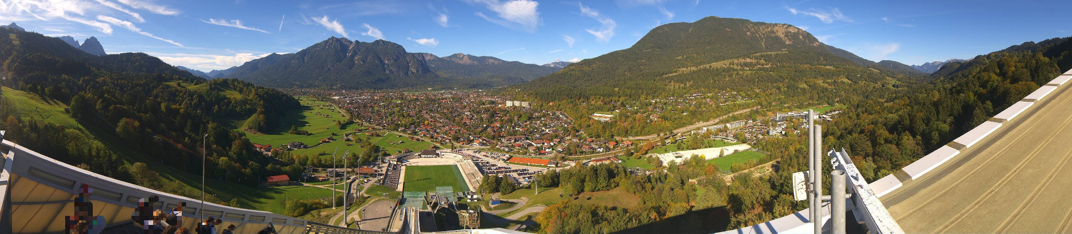 Archiv Foto Webcam Garmisch-Partenkirchen - Olympiaschanze