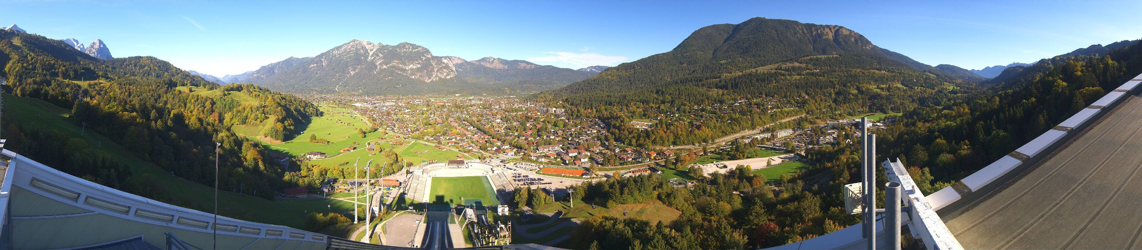 Archiv Foto Webcam Garmisch-Partenkirchen - Olympiaschanze