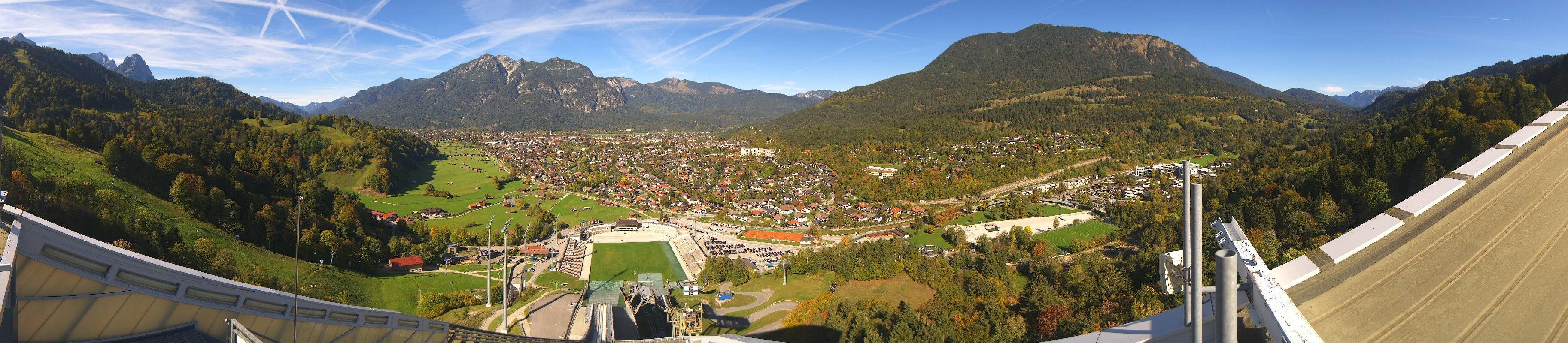 Archiv Foto Webcam Garmisch-Partenkirchen - Olympiaschanze