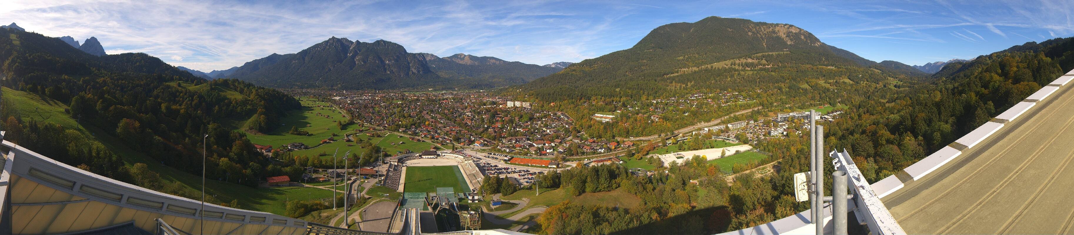 Archiv Foto Webcam Garmisch-Partenkirchen - Olympiaschanze