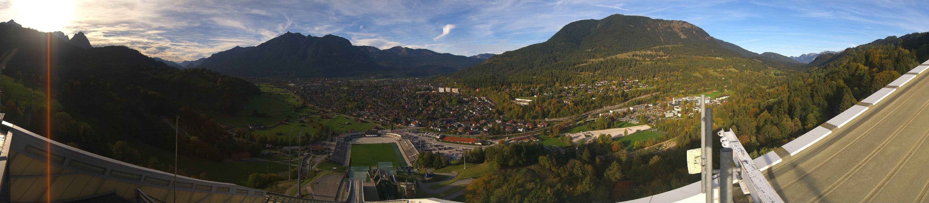 Archiv Foto Webcam Garmisch-Partenkirchen - Olympiaschanze