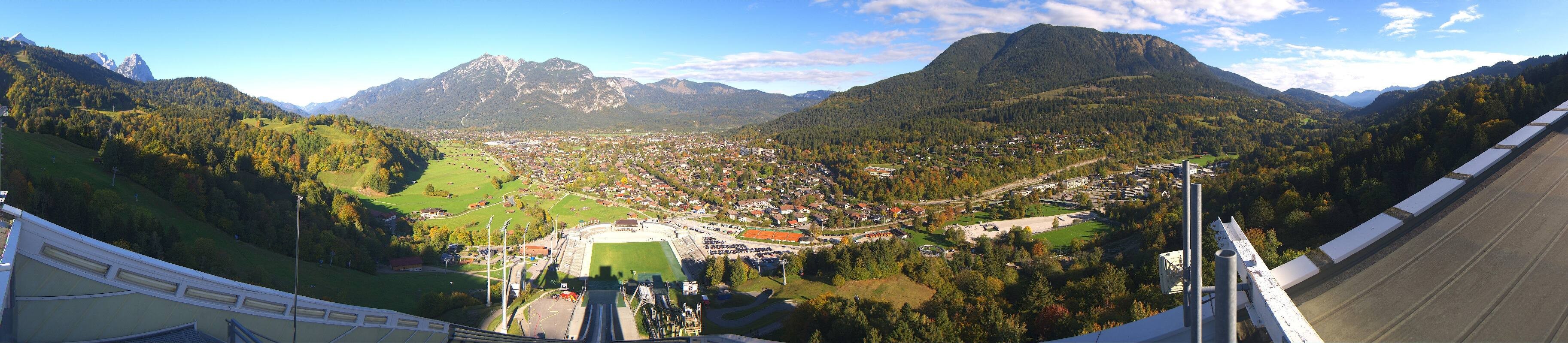 Archiv Foto Webcam Garmisch-Partenkirchen - Olympiaschanze