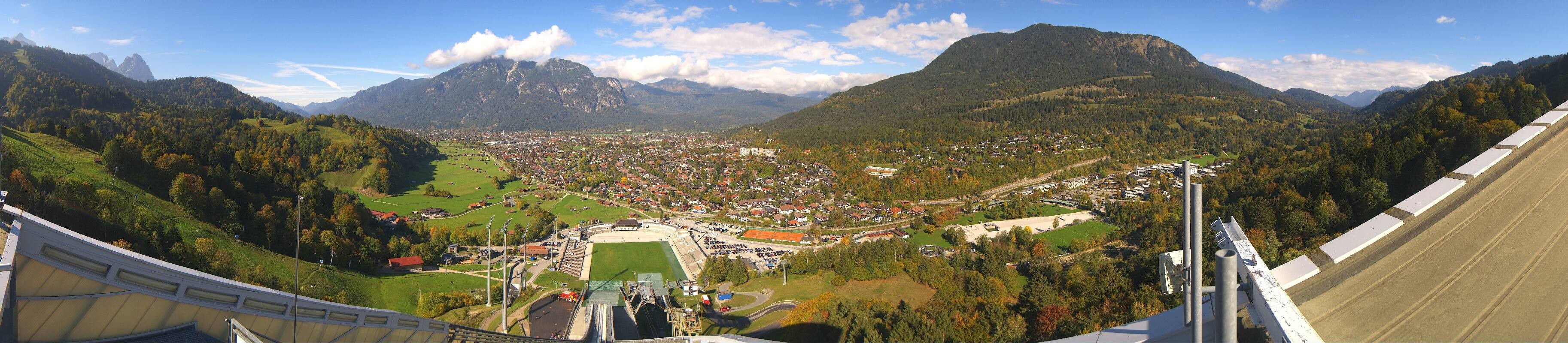 Archiv Foto Webcam Garmisch-Partenkirchen - Olympiaschanze