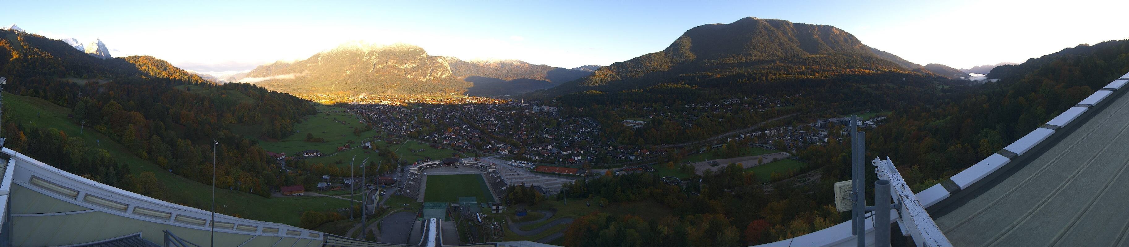 Archiv Foto Webcam Garmisch-Partenkirchen - Olympiaschanze