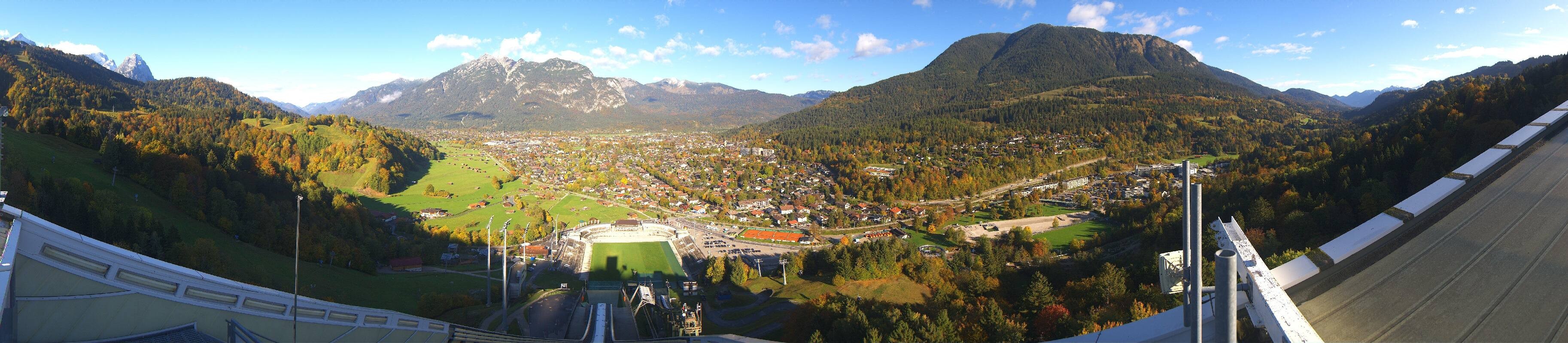 Archiv Foto Webcam Garmisch-Partenkirchen - Olympiaschanze