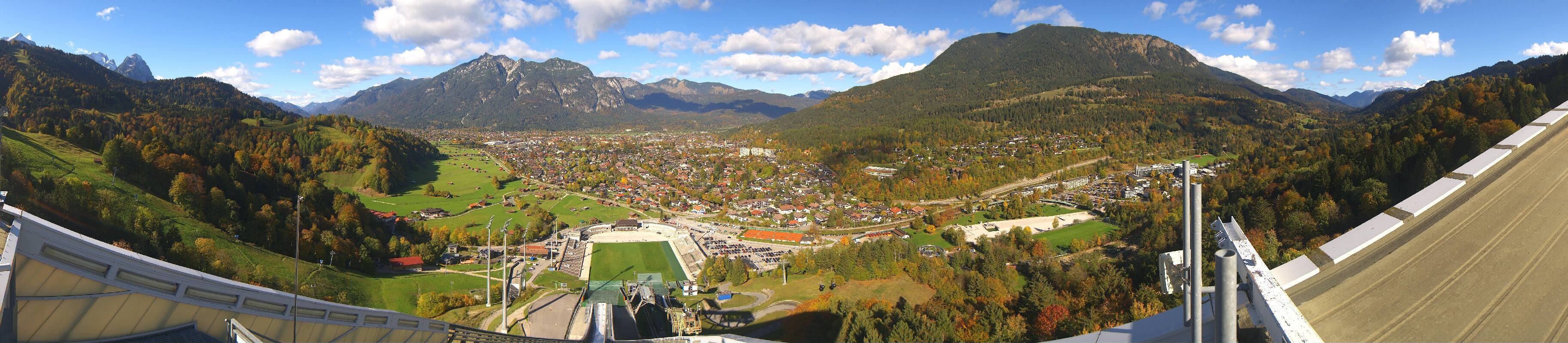 Archiv Foto Webcam Garmisch-Partenkirchen - Olympiaschanze