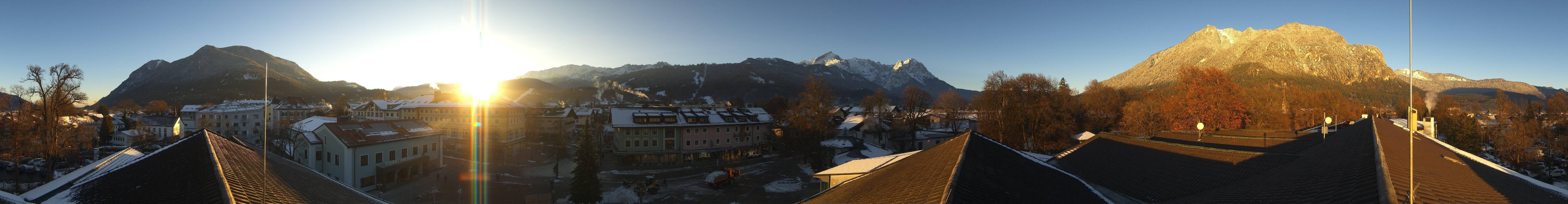 Archived image Webcam Upper Bavaria: Garmisch-Partenkirchen