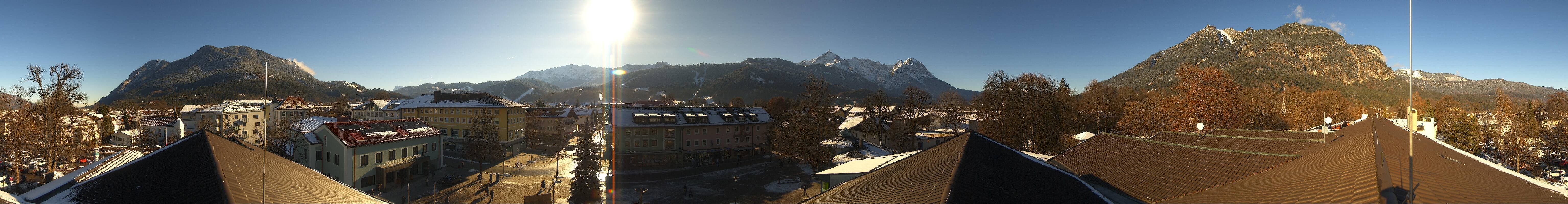 Archived image Webcam Upper Bavaria: Garmisch-Partenkirchen