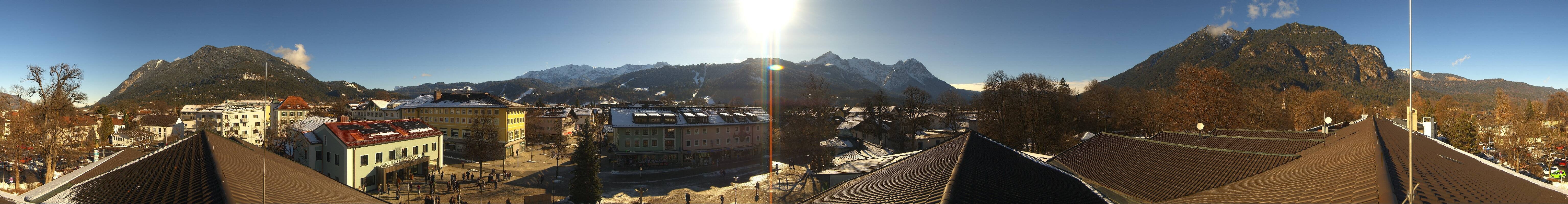 Archived image Webcam Upper Bavaria: Garmisch-Partenkirchen