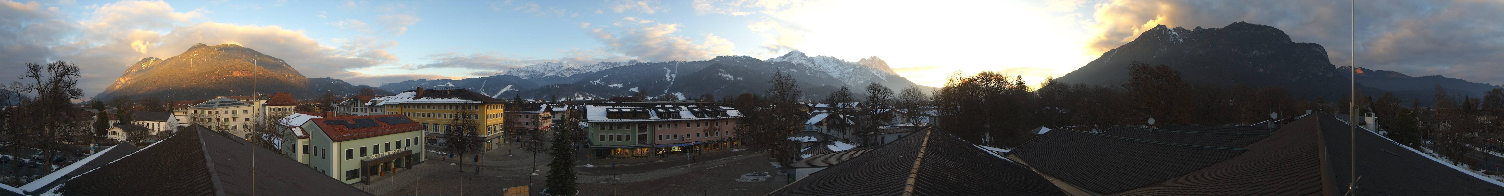 Archived image Webcam Upper Bavaria: Garmisch-Partenkirchen